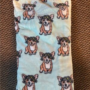 Cute Corgi Print Blanket